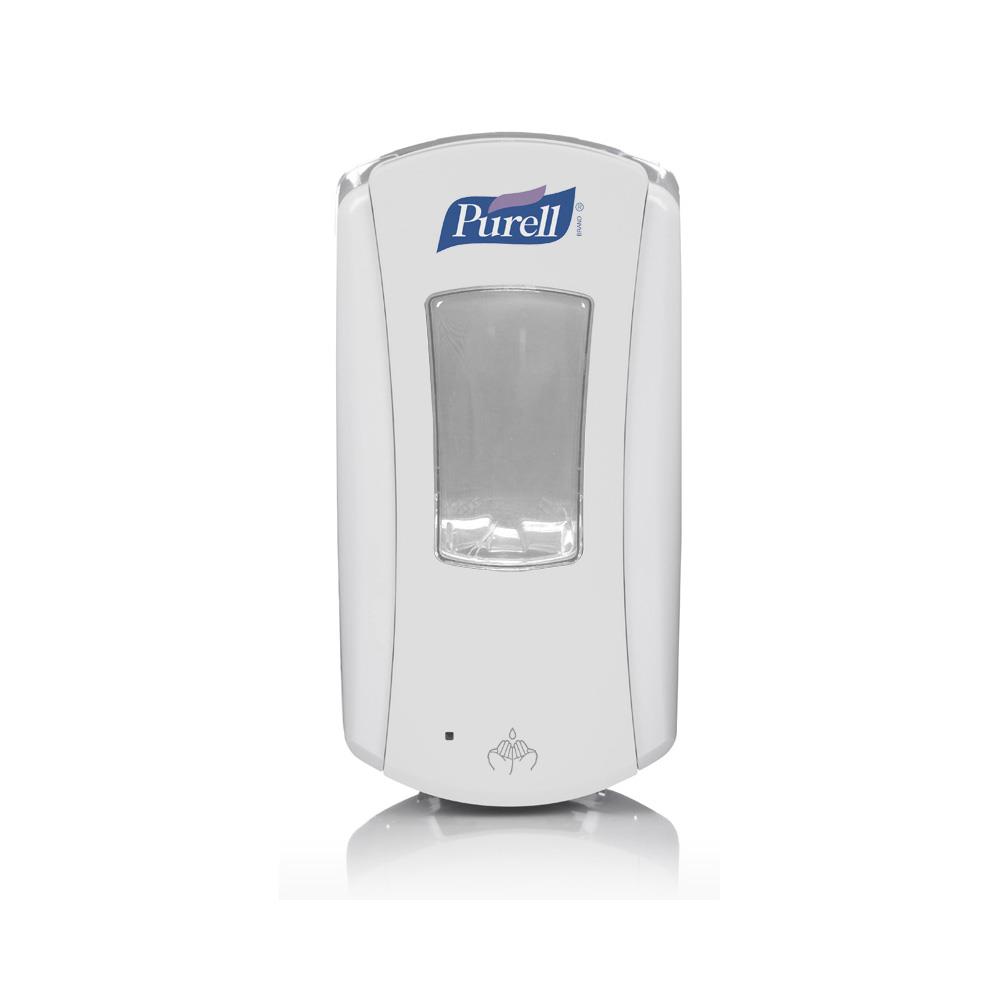 GOJO Purell Hand Gel in Dispensers 1200ml Touch Free Dispenser - White/White x 1200ml
