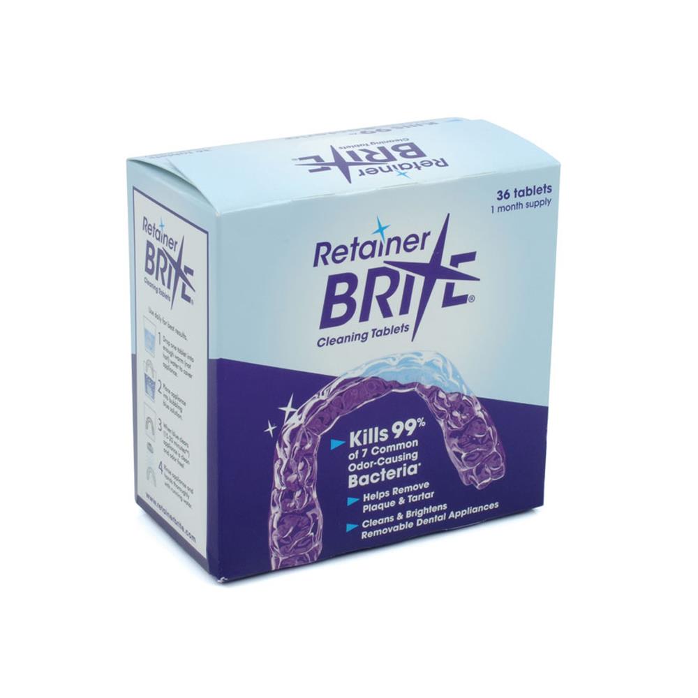 Retainer Brite Cleansing Tablets x 36